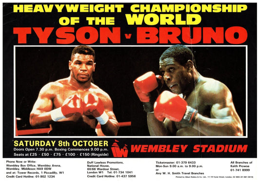 Mike Tyson v Frank Bruno 1988